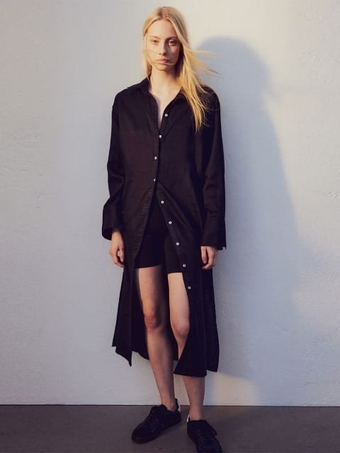 H&M Linen Shirt Dress