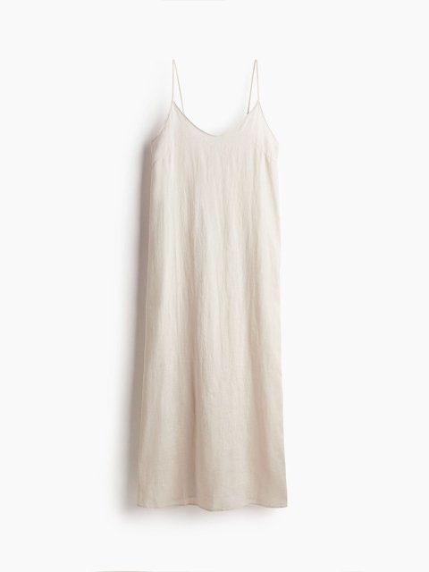 H&M Linen Strappy Dress