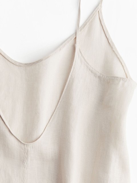 H&M Linen Strappy Dress