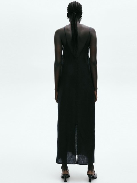 H&M Linen Strappy Dress