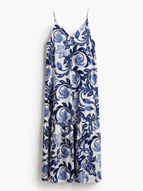 H&M Long A-Line Dress