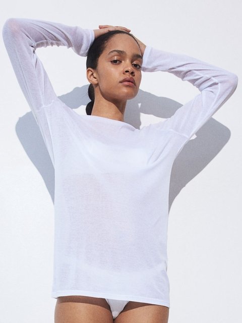 H&M Long-Sleeved Jersey Dress