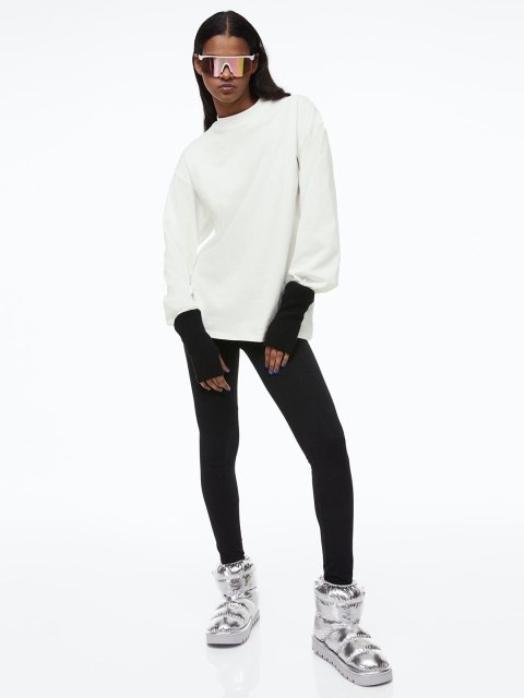 H&M Long-Sleeved Jersey Top
