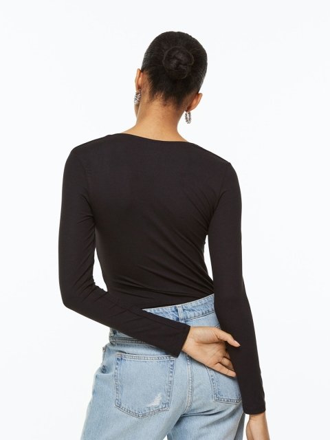 H&M Long-sleeved Jersey Top