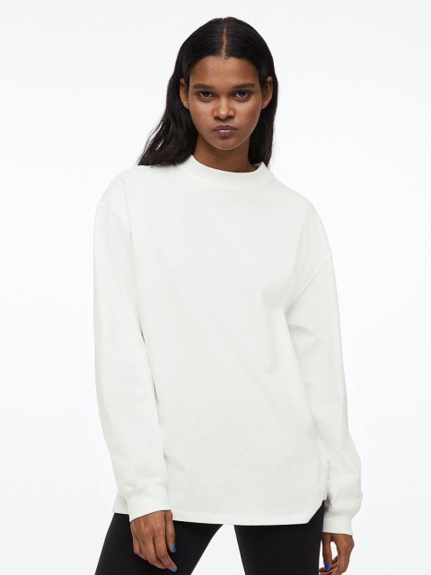 H&M Long-Sleeved Jersey Top