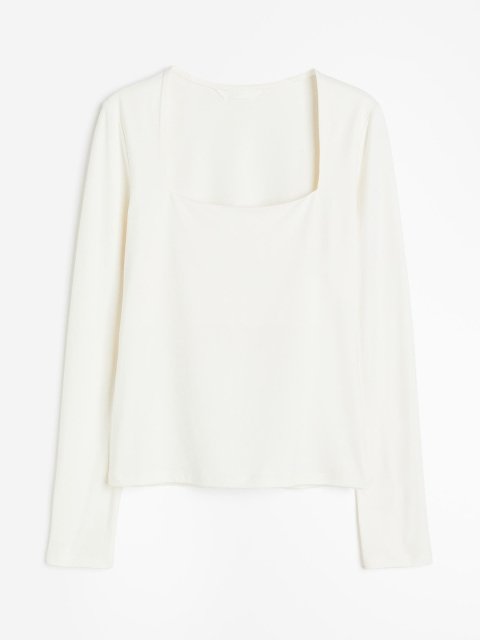 H&M Long-Sleeved Jersey Tops