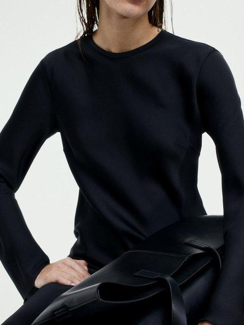 H&M Long-Sleeved Midi Dress