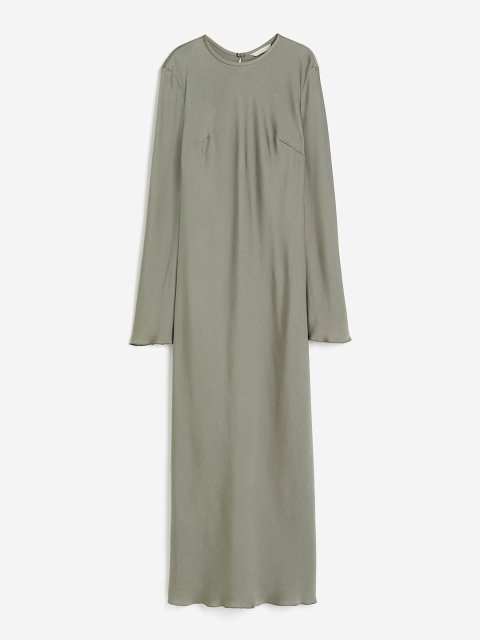 H&M Long-Sleeved Midi Dresses