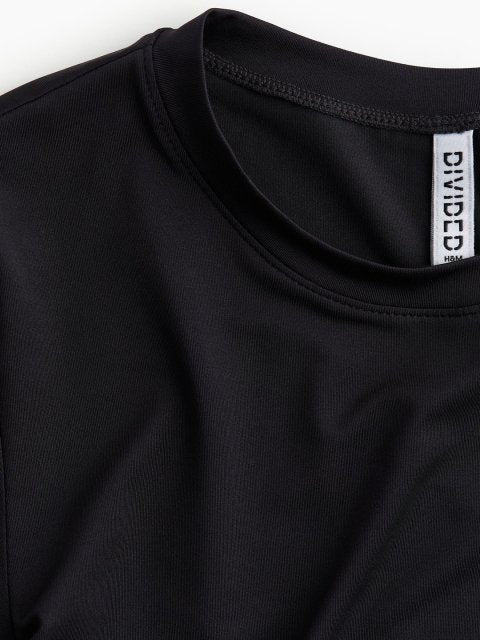 H&M Long-Sleeved Round Neck Top