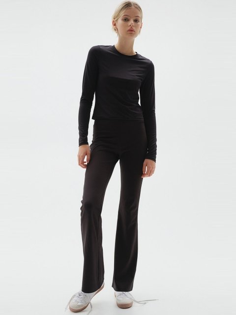 H&M Long-Sleeved Round Neck Top