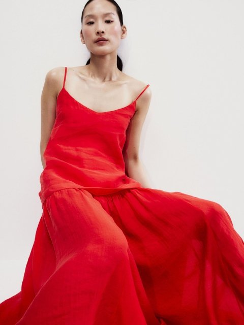 H&M Long Strappy Maxi Dress