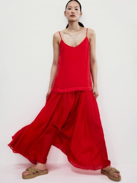 H&M Long Strappy Maxi Dress