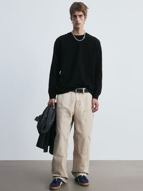 H&M Loose Fit Cotton Jerse Tshirts