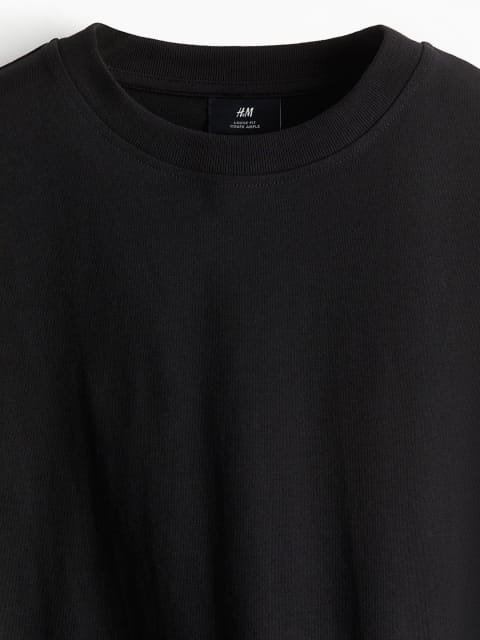 H&M Loose Fit Cotton Jerse Tshirts