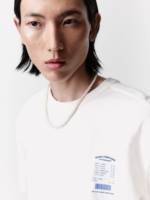 H&M Loose Fit Printed T-shirt