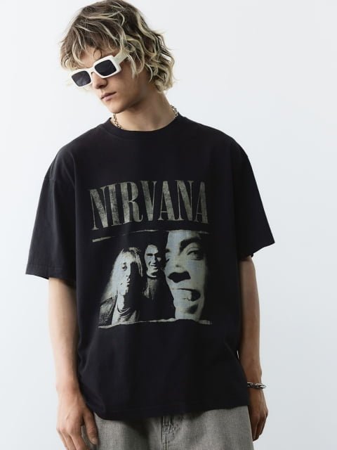 H&M Loose Fit Printed T-Shirt