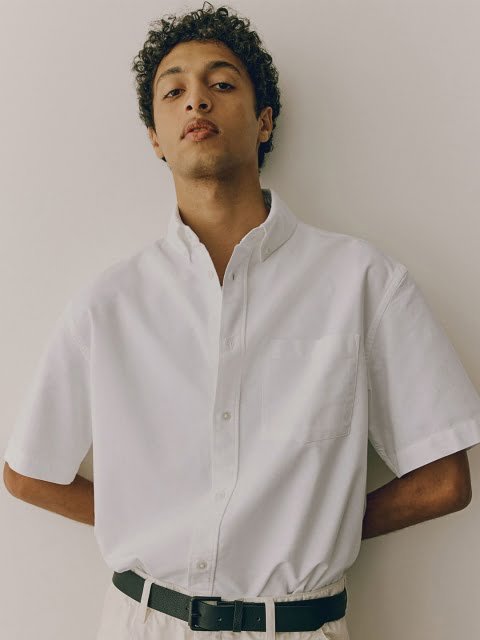 H&M Loose Fit Pure Cotton Oxford Shirt