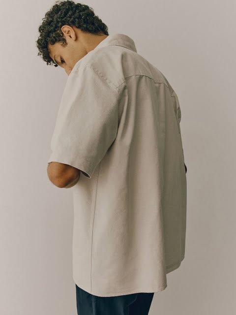 H&M Loose Fit Short-Sleeved Oxford Shirts