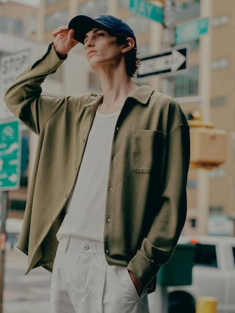 H&M Loose Fit Textured Shirt
