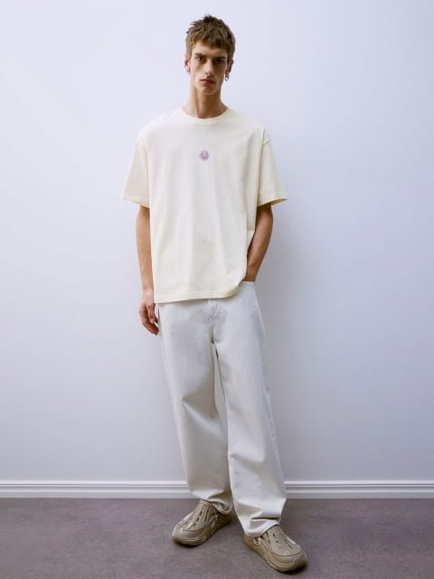 H&M Losse Fit Printed Tshirts