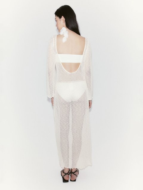 H&M Low-Back Knitted Bodycon Dress