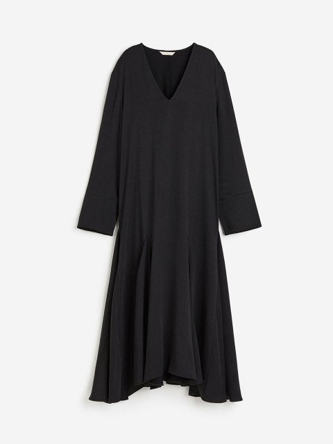 H&M Lyocell-Blend Satin Dress