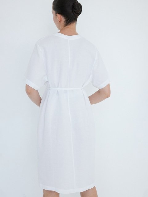 H&M Mama Linen-Blend Tunic Dresses