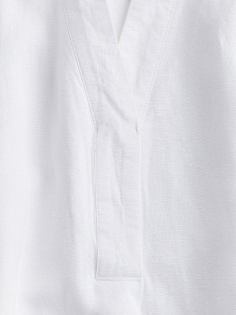 H&M Mama Linen-Blend Tunic Dresses