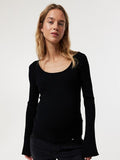 H&M MAMA Rib-Knit Top