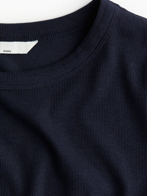 H&M MAMA Ribbed Top