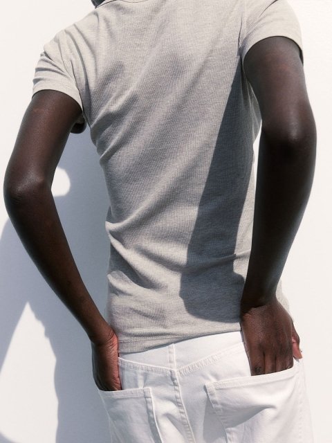 H&M MAMA Ribbed Top