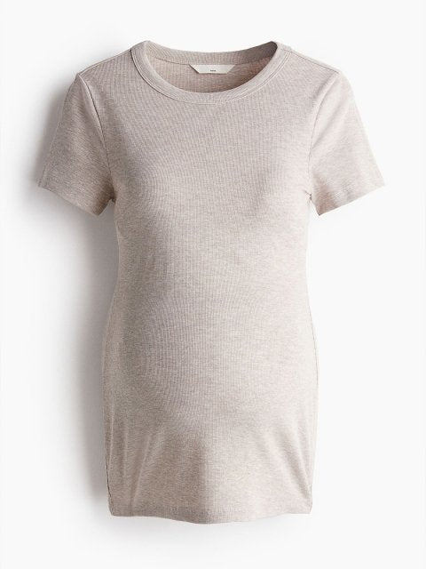 H&M MAMA Ribbed Top