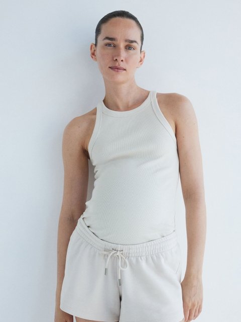 H&M MAMA Ribbed Vest Top