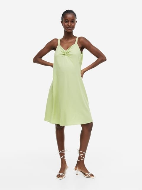 H&M MAMA Tie-Detail Dress