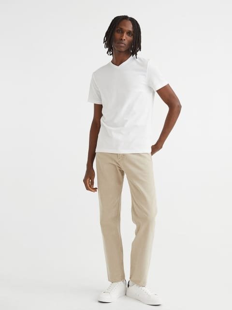 H&M Men 3-Pack Slim Fit V-Neck T-Shirts