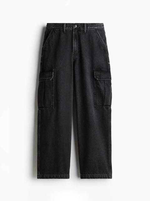 H&M Men Baggy Cargo Styles Jeans