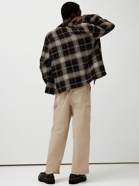 H&M Men Baggy Fit Carpenter Trousers