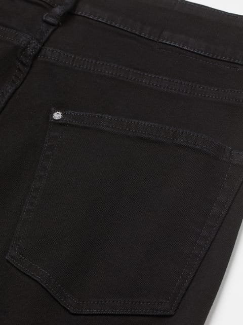 H&M Men Black Regular Jeans