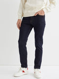 H&M Men Blue Solid Slim Jeans