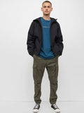 H&M Men Green Solid Cargo Joggers