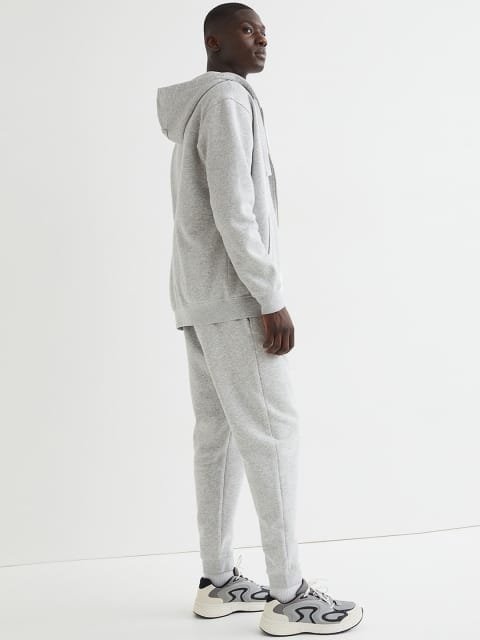 H&M Men Grey Regular Fit Joggers