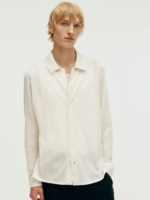 H&M Men Lightweight Lace Shirt