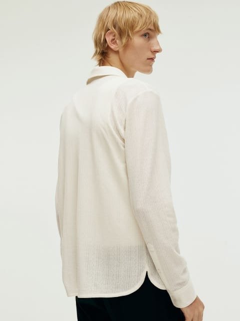 H&M Men Lightweight Lace Shirt