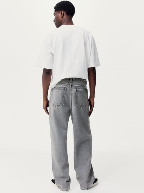 H&M Men Mid Rise Pure Cotton Jeans