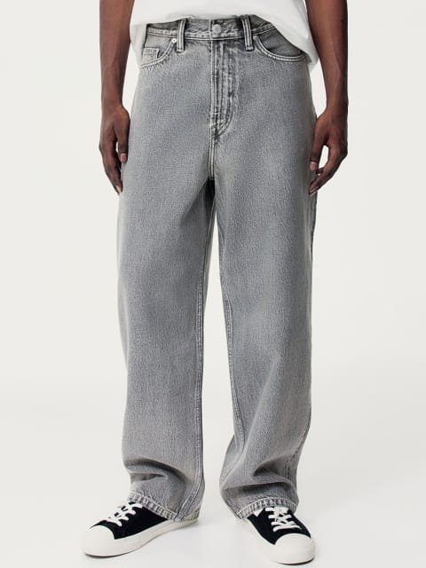H&M Men Mid Rise Pure Cotton Jeans