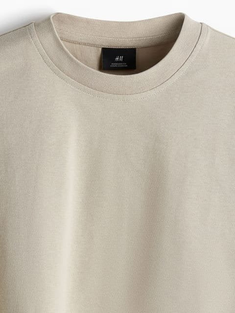 H&M Men Oversized Fit Cotton T-shirt