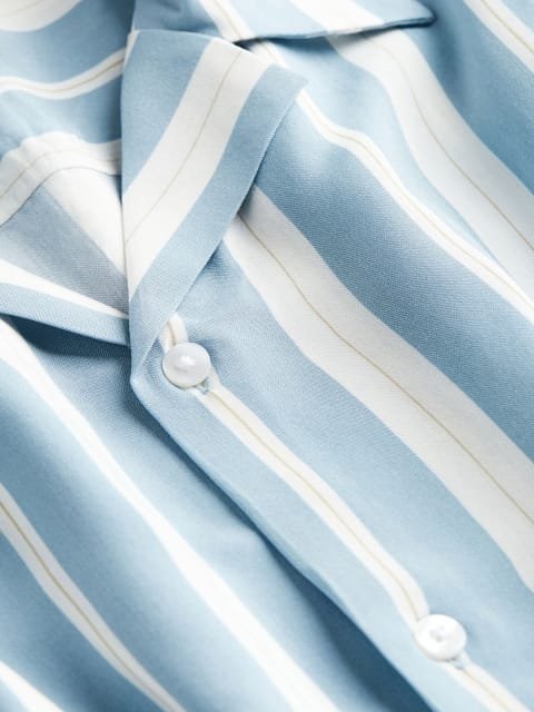 H&M Men Patterned Resort Shirt