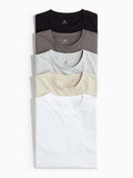 H&M Men Pure Cotton 5-Pack Regular Fit T-shirts