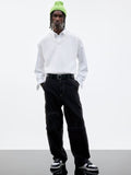 H&M Men Pure Cotton Loose Fit Cargo Trouser Jeans