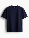 H&M Men Pure Cotton Loose Fit T-shirt